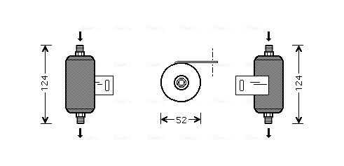 Obrázok vysúżač klimatizácie AVA QUALITY COOLING  DFD028