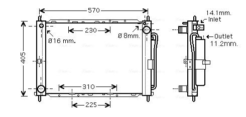 Obrázok Chladiaca jednotka AVA QUALITY COOLING  DNM369