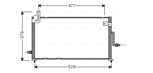 Obrázok Kompresor klimatizácie AVA QUALITY COOLING  DNK335