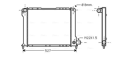 Obrázok Kompresor klimatizácie AVA QUALITY COOLING  FDK478