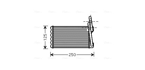 Obrázok Chladič plniaceho vzduchu AVA QUALITY COOLING  HY4200