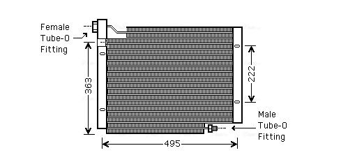 Obrázok Spojka ventilátora chladenia AVA QUALITY COOLING  IVC115