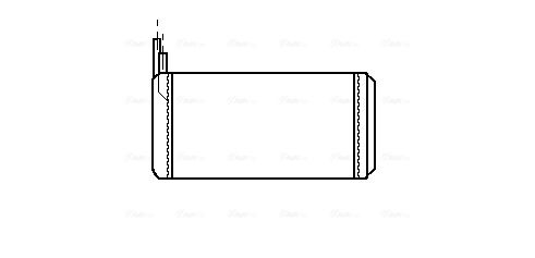 Obrázok Výmenník tepla vnútorného kúrenia AVA QUALITY COOLING  LC6032