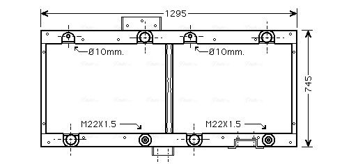 Obrázok vysúżač klimatizácie AVA QUALITY COOLING  KAD029