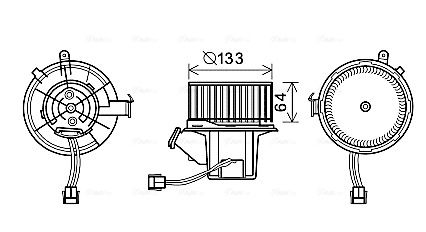 Obrázok Vnútorný ventilátor AVA QUALITY COOLING  MS8630