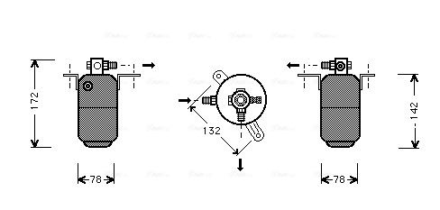 Obrázok vysúżač klimatizácie AVA QUALITY COOLING  MSD005