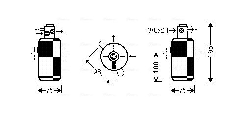 Obrázok vysúżač klimatizácie AVA QUALITY COOLING  MSD266