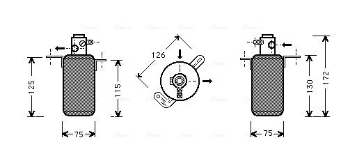 Obrázok vysúżač klimatizácie AVA QUALITY COOLING  MSD267
