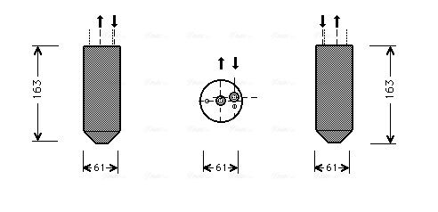 Obrázok vysúżač klimatizácie AVA QUALITY COOLING  MSD362
