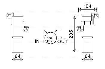 Obrázok vysúżač klimatizácie AVA QUALITY COOLING  MSD597