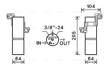 Obrázok vysúżač klimatizácie AVA QUALITY COOLING  MSD598
