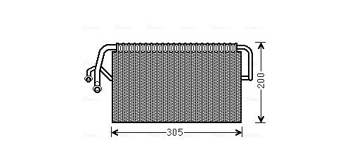 Obrázok Výparník klimatizácie AVA QUALITY COOLING  MSV486