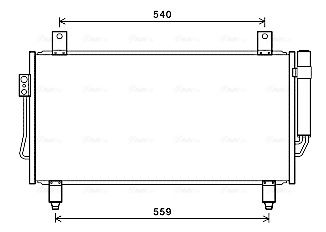Obrázok Kondenzátor klimatizácie AVA QUALITY COOLING  MT5252D
