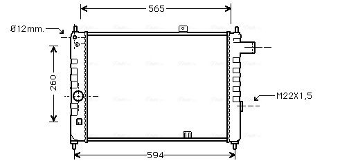 Obrázok Kompresor klimatizácie AVA QUALITY COOLING  OLK616