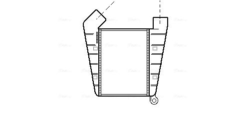 Obrázok Chladič plniaceho vzduchu AVA QUALITY COOLING  OL4204