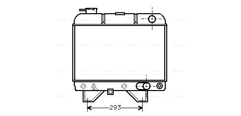 Obrázok Chladič plniaceho vzduchu AVA QUALITY COOLING  RT4390