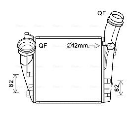 Obrázok Chladič plniaceho vzduchu AVA QUALITY COOLING  PR4086
