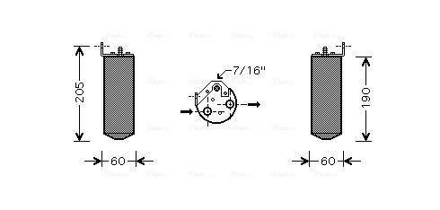 Obrázok vysúżač klimatizácie AVA QUALITY COOLING  RTD036