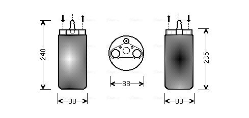 Obrázok vysúżač klimatizácie AVA QUALITY COOLING  RTD453