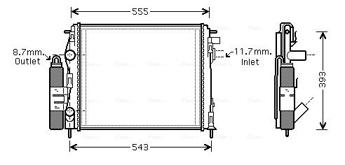 Obrázok Chladiaca jednotka AVA QUALITY COOLING  RTM323