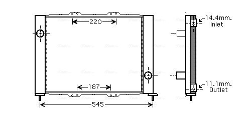 Obrázok Chladiaca jednotka AVA QUALITY COOLING  RTM388