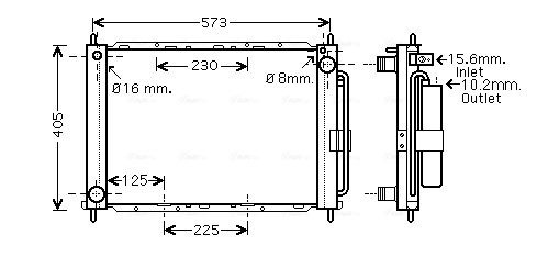 Obrázok Chladiaca jednotka AVA QUALITY COOLING  RTM405