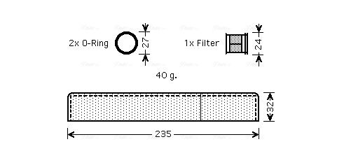 Obrázok vysúżač klimatizácie AVA QUALITY COOLING  TOD349