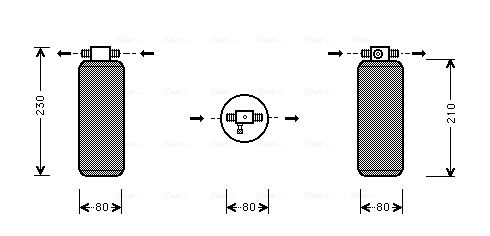 Obrázok vysúżač klimatizácie AVA QUALITY COOLING  UVD031