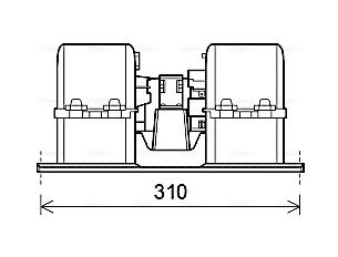 Obrázok Vnútorný ventilátor AVA QUALITY COOLING  VL8071