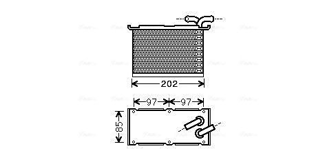 Obrázok Chladič plniaceho vzduchu AVA QUALITY COOLING  VN4397
