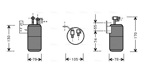 Obrázok vysúżač klimatizácie AVA QUALITY COOLING  VND017