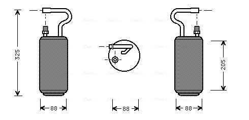 Obrázok vysúżač klimatizácie AVA QUALITY COOLING  VOD097