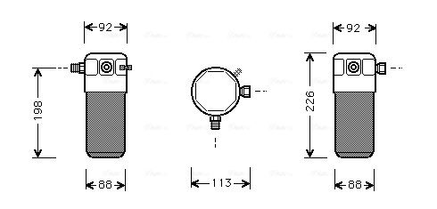 Obrázok vysúżač klimatizácie AVA QUALITY COOLING  VOD105