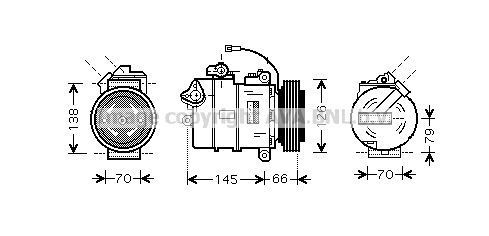 Obrázok Chladič motora AVA QUALITY COOLING  VO2002