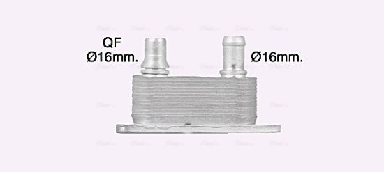 Obrázok Chladič motorového oleja AVA QUALITY COOLING  CN3327