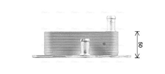 Obrázok Chladič motorového oleja AVA QUALITY COOLING  CR3143