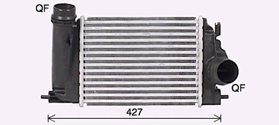 Obrázok Chladič plniaceho vzduchu AVA QUALITY COOLING  DN4458