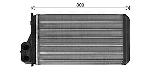 Obrázok Výmenník tepla vnútorného kúrenia AVA QUALITY COOLING  DN6473