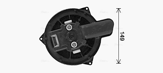 Obrázok Vnútorný ventilátor AVA QUALITY COOLING  FT8477