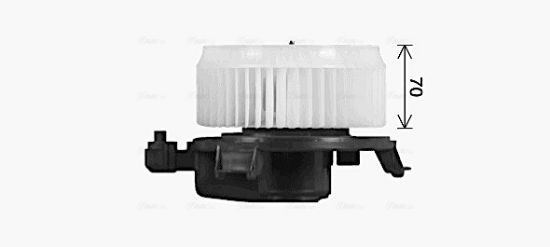 Obrázok Vnútorný ventilátor AVA QUALITY COOLING  HD8327