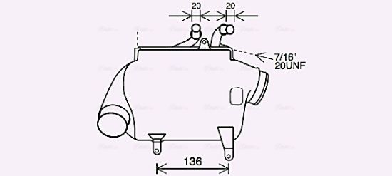 Obrázok Chladič plniaceho vzduchu AVA QUALITY COOLING  MS4699