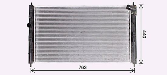 Obrázok Chladič motora AVA QUALITY COOLING  MT2276