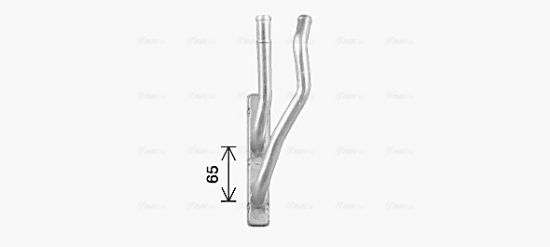 Obrázok Výmenník tepla vnútorného kúrenia AVA QUALITY COOLING  MZ6299