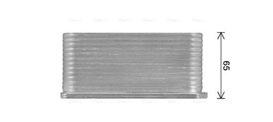 Obrázok Chladič motorového oleja AVA QUALITY COOLING  OL3710