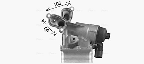 Obrázok Chladič motorového oleja AVA QUALITY COOLING  RT3631H