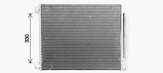 Obrázok Kondenzátor klimatizácie AVA QUALITY COOLING  RT5653D