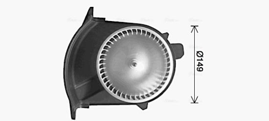 Obrázok Vnútorný ventilátor AVA QUALITY COOLING  RT8655