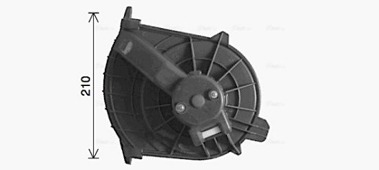 Obrázok Vnútorný ventilátor AVA QUALITY COOLING  RT8655