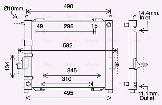 Obrázok Chladiaca jednotka AVA QUALITY COOLING  RTM632
