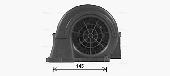 Obrázok Vnútorný ventilátor AVA QUALITY COOLING  SC8088
